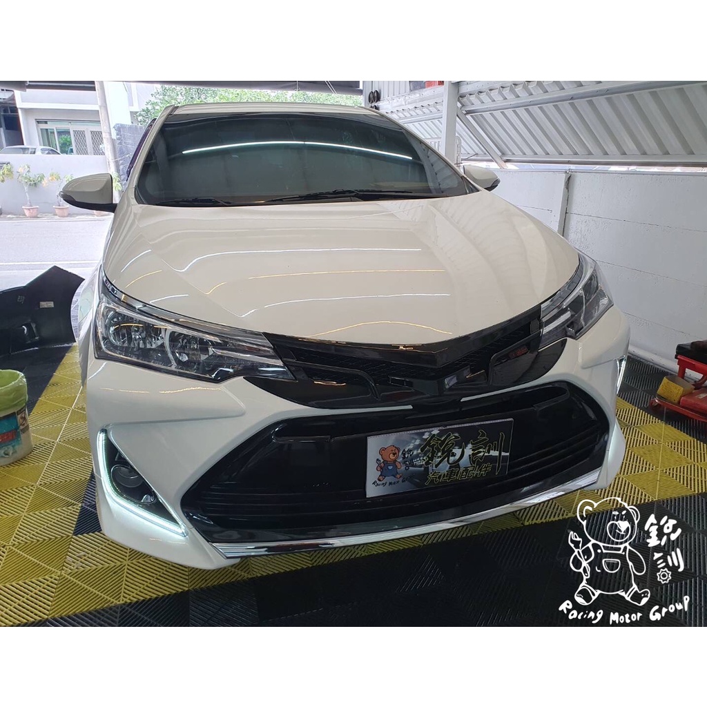 銳訓汽車配件-沙鹿店 Toyota 11代 Altis 安裝 專用款 DRL 雙色日行燈 霧燈框 DRL 晝行燈 方向燈