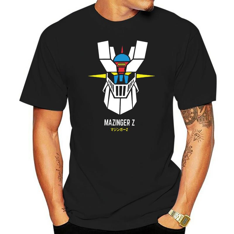 男士 T 恤 Mazinger Z T 恤 Mazinger Z 彩色 T 恤 5x 短袖 T 恤趣味男經典 100 棉