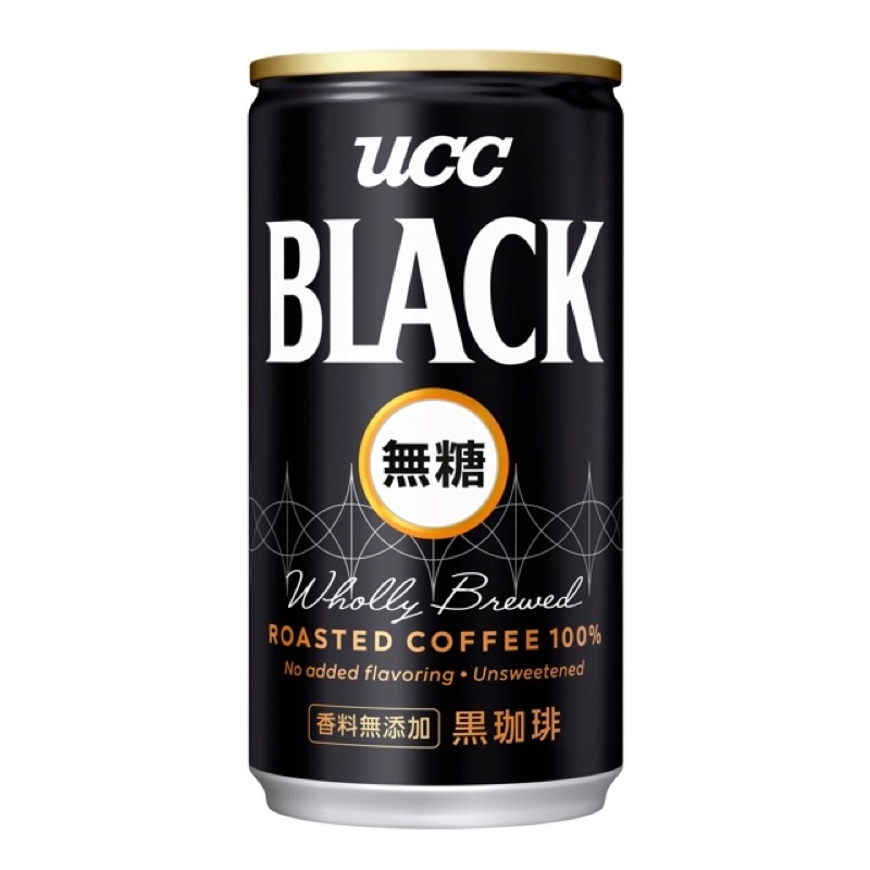 UCC 無糖咖啡飲料185g(30入/箱)一箱一筆