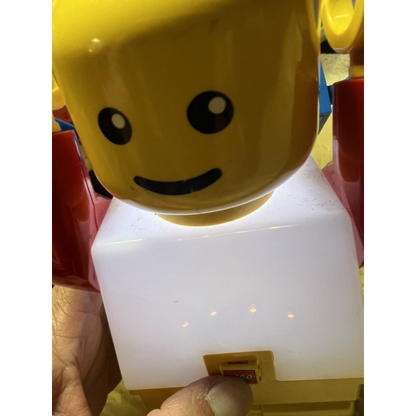 LEGO 樂高可提式夜燈，24公分