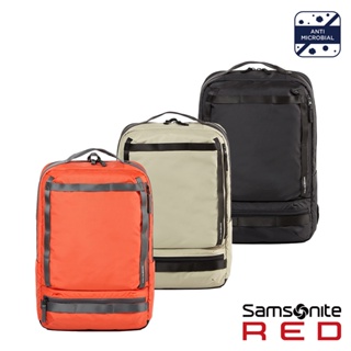 Samsonite RED 新秀麗 筆電後背包/電腦包/雙肩包15.6吋 DUMFRI 輕量防撕裂尼龍抗菌(黑色)