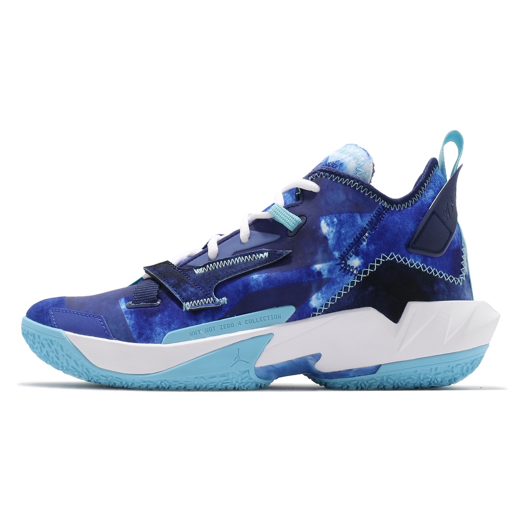 Nike 籃球鞋 Jordan Why Not Zer0.4 藍 白 忍者龜 男鞋 【ACS】 DM1290-401