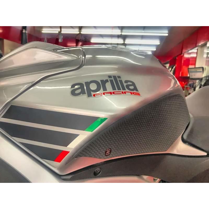 【93 MOTO】 Techspec Aprilia RS4 / RS 125 專用款 防刮止滑 油箱貼 油箱側貼