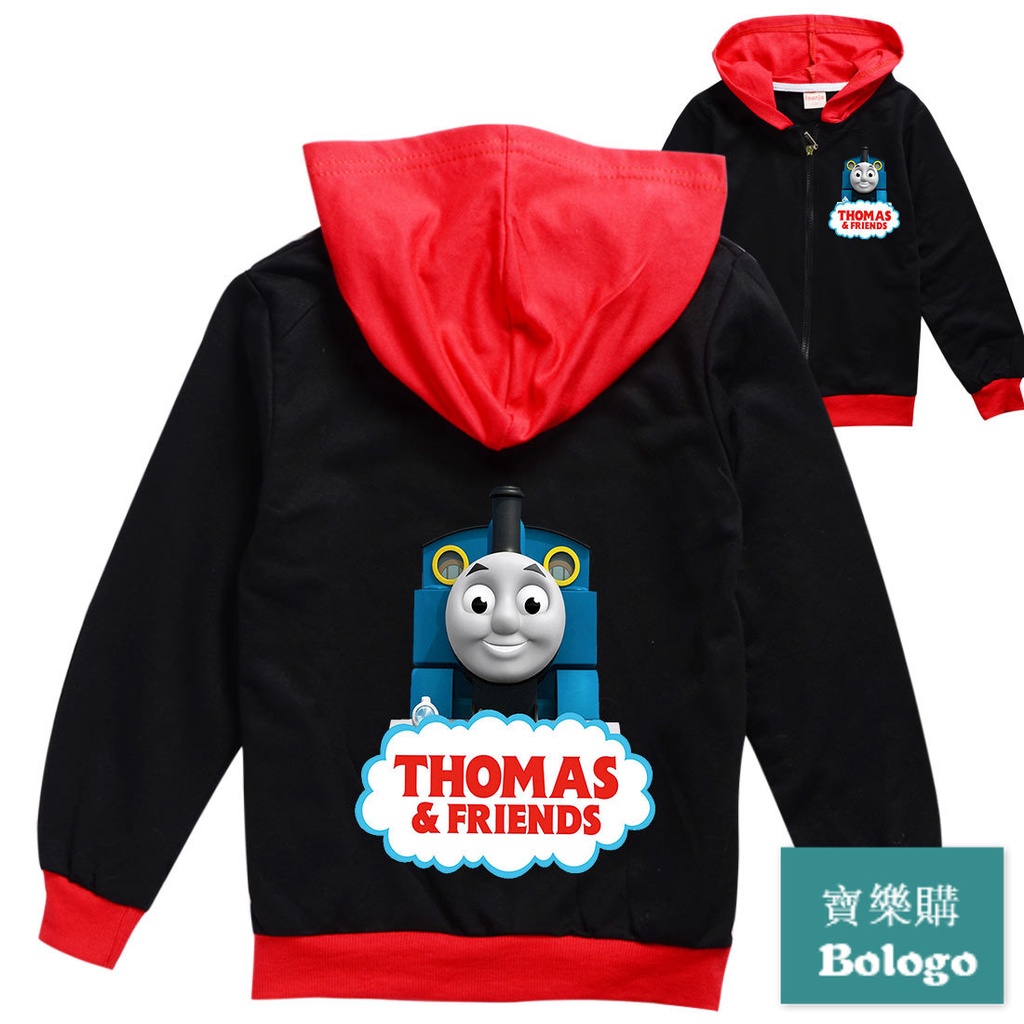 現貨托馬斯卡通童裝 Tomas 兒童春秋款外套長袖小外套拉鍊外套 湯瑪士小火車衣服