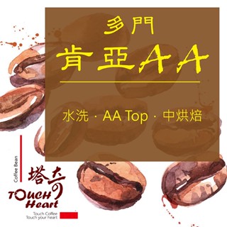 【塔奇極品咖啡】多門 肯亞AA 咖啡豆 自家烘焙 莊園豆 半磅裝 黑醋栗 巧克力 水果 半磅袋 掛耳式