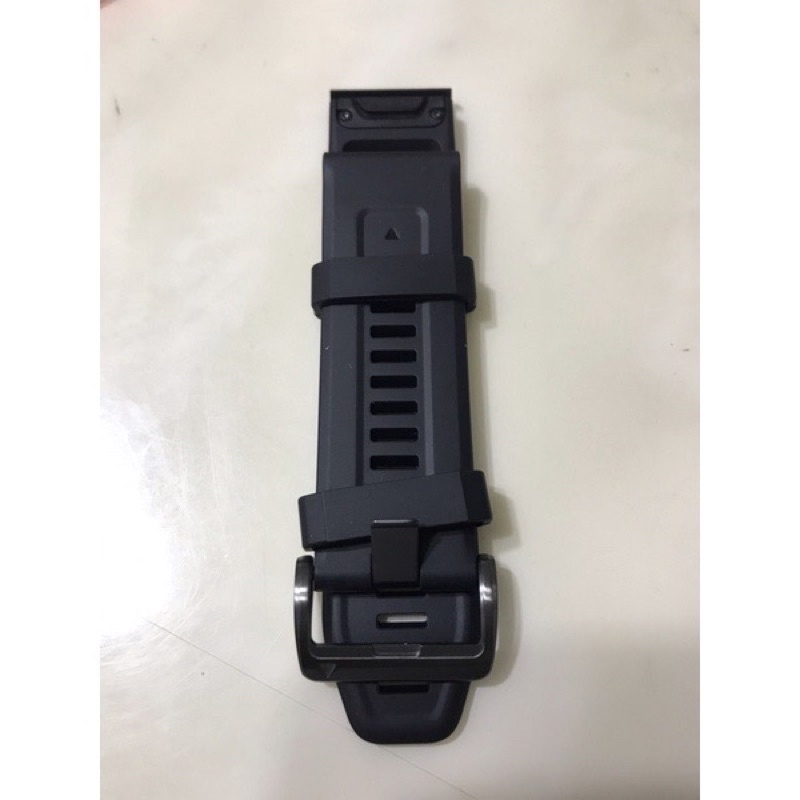 GARMIN QUICKFIT 22/26mm 黑色矽膠錶帶
