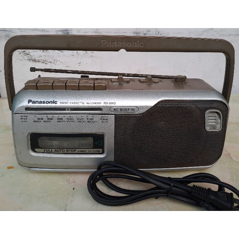 Panasonic 國際牌 錄音帶/FM.AM收音機 手提音響 （RX-M40）