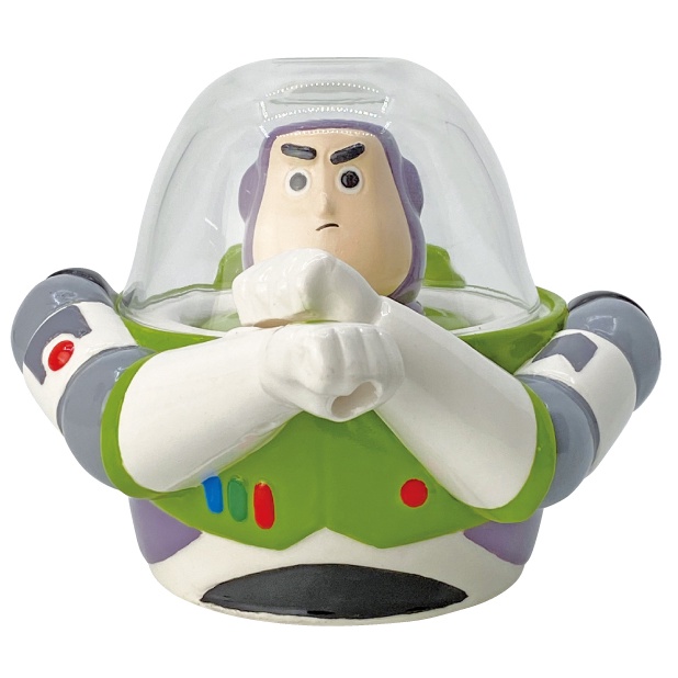 暖暖娛樂動漫日本正品代購迪士尼玩具總動員巴斯光年茶壺水杯三眼仔火箭糖果罐