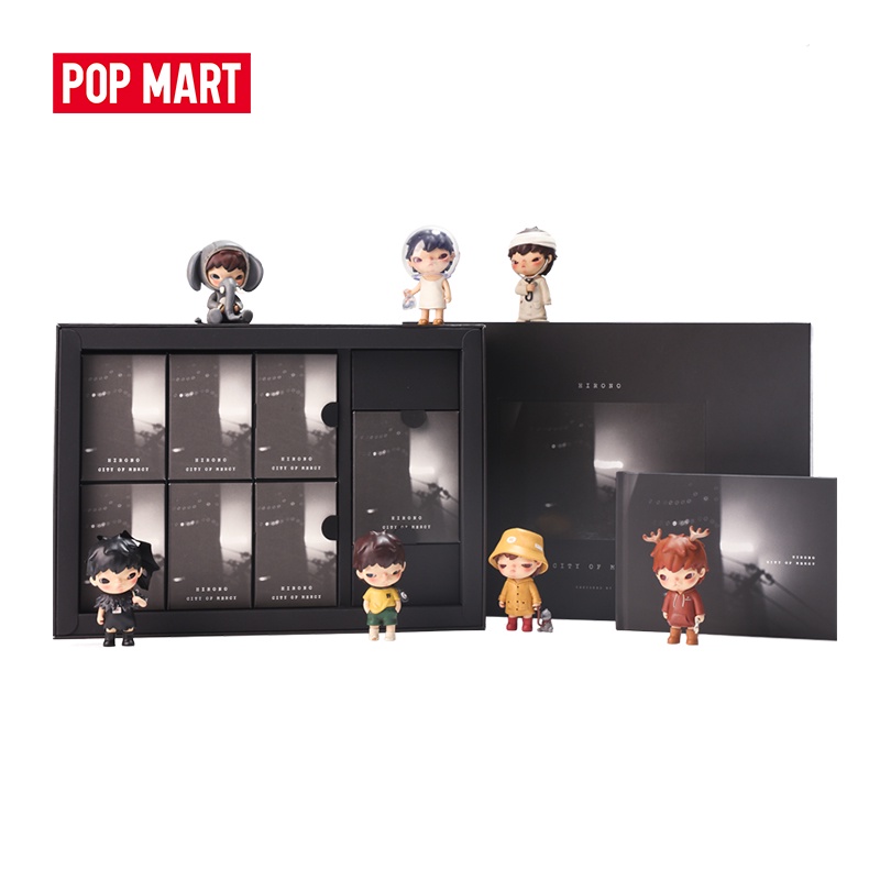 POPMART泡泡瑪特 HIRONO 寬恕之城系列-禮盒款道具玩具創意禮物盲盒