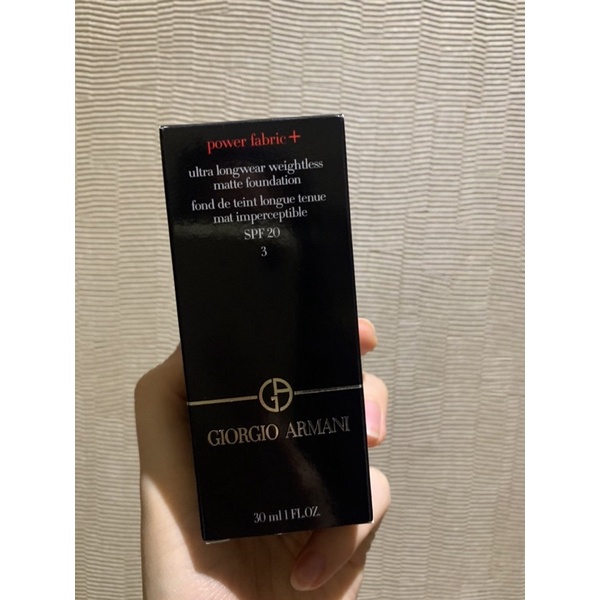 Ga 水慕斯粉底 3 Giorgio Armani 粉底液 專櫃購入