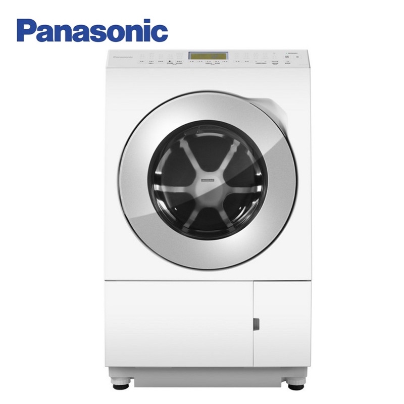 下單送五千 Panasonic 滾筒 NA-LX128BL 熱泵式洗衣機 全省安運 左右開