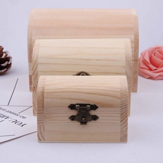 Ggg-1221 純木木製拱形鉸鏈收納盒工藝禮盒