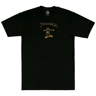 Thrasher Gonz - Black/Yellow T恤《 Jimi 》