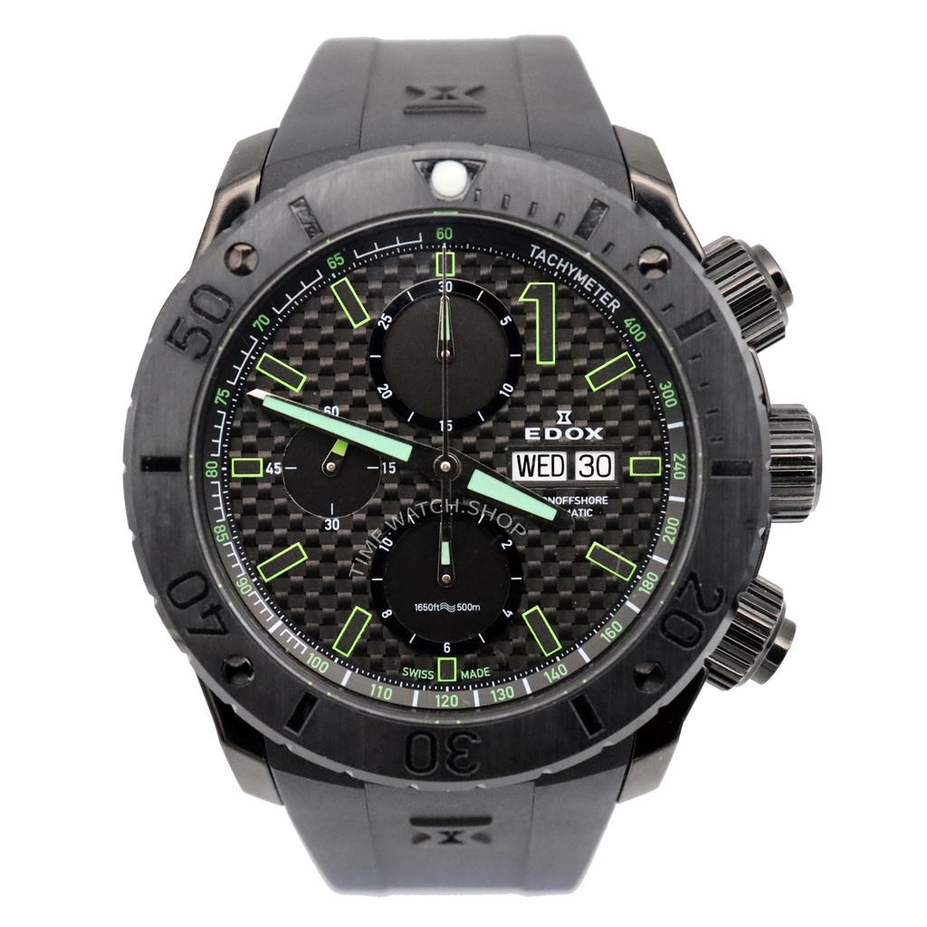 【高雄時光鐘錶公司】EDOX 伊度 E01114.37N.NV 陶瓷框限量款計時錶 男錶手錶商務錶 生日禮物