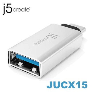 【3CTOWN】含稅 j5 create JUCX15 Type-C公轉USB3.0母OTG充電&傳輸轉接頭
