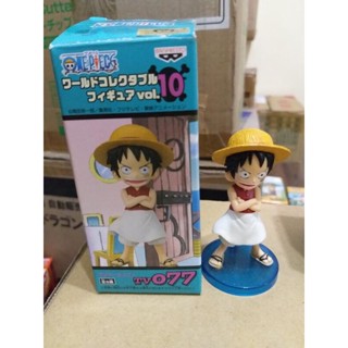 出清特價 150~已開封 日版 景品..海賊王 wcf vol.10 海上餐廳 魯夫 外盒不優