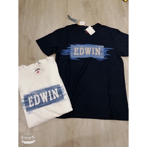 💞Edwin愛德恩 男生 大Logo短袖T恤