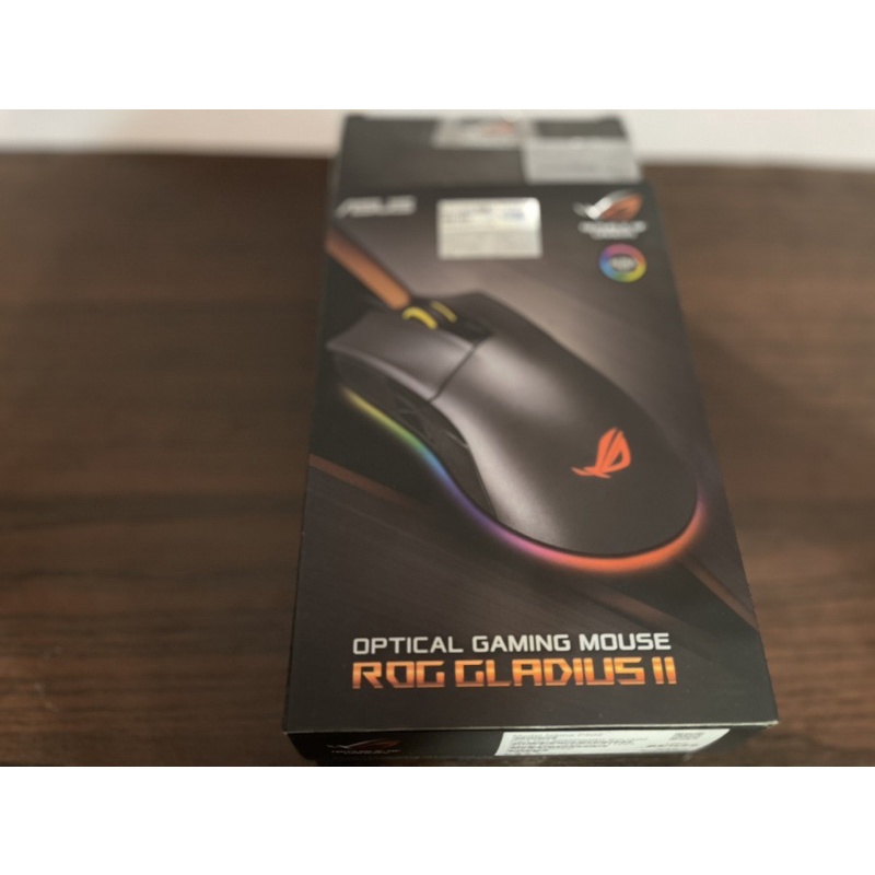 [自用二手]華碩ROG GLADIUS II ORIGIN 有線滑鼠