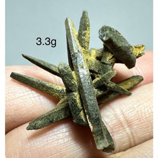 尼泊爾綠水晶針晶簇-尼泊爾喜馬