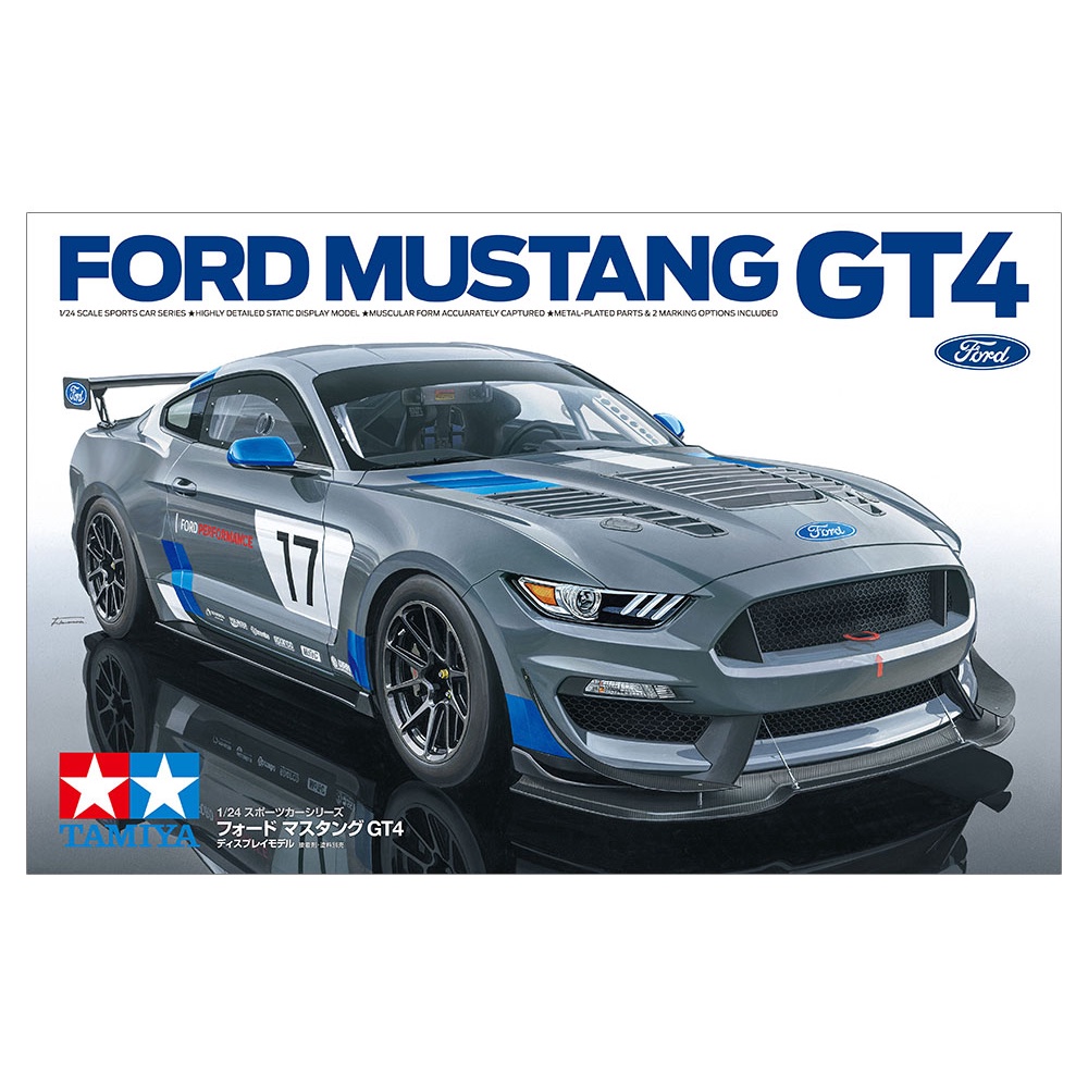 田宮模型 TAMIYA 1/24 福特野馬 FORD MUSTANG GT4 24354 No.354