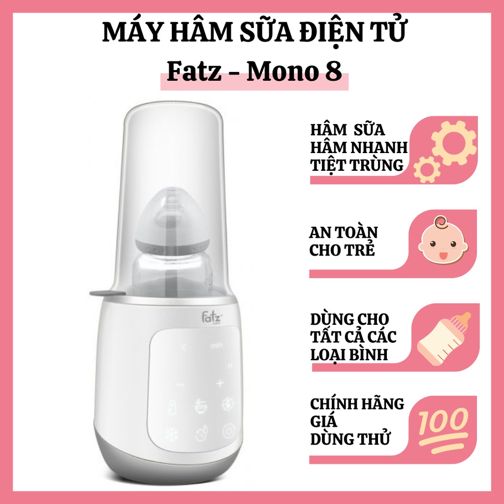 Fatz BABY Mono 8 電子溫奶器 - 5 種功能:保溫、加熱食物、解凍、快速加熱、消毒