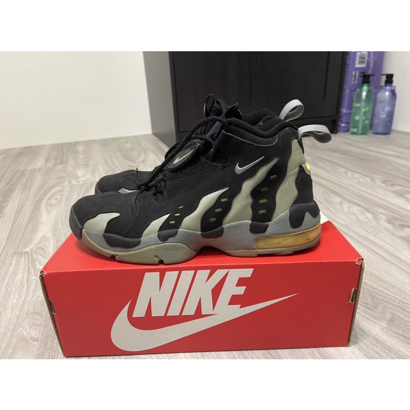 Nike Air DT Max '96  Black /Mica Green 乳牛鞋  籃球鞋 運動鞋 二手