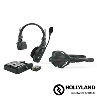 【HOLLYLAND】SOLIDCOM C1-全雙工無線對講 耳機系統 2組 Intercom無線通話設備｜台灣唯一代理