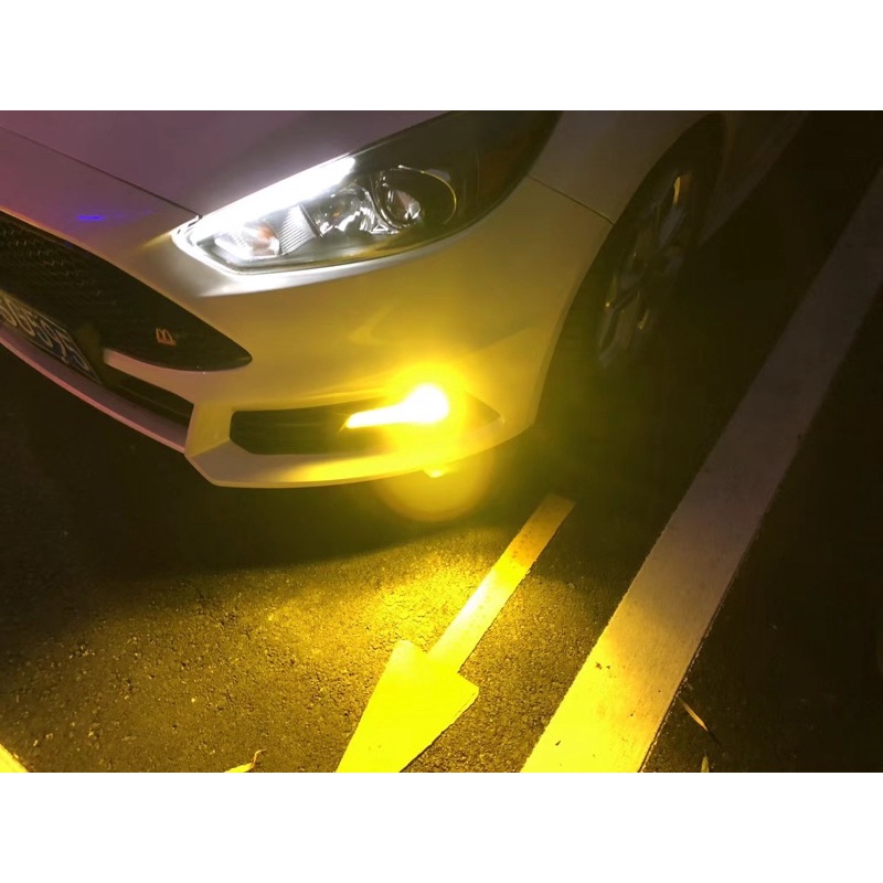 【FC97】福特 Ford Focus MK3 MK3.5 前保險桿 LED霧燈燈泡 黃金眼霧燈 專車專用