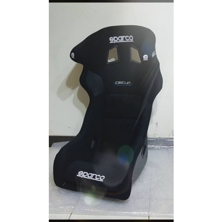 人身部品~全新正義大利SPARCO CIRCUIT QRT FIA認證賽車椅單張含L板雙軌滑槽再送腳架~