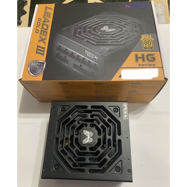 【二手良品】電源供應器 振華 650W LEADEX III Gold 80PLUS金牌 SF-650F14HG