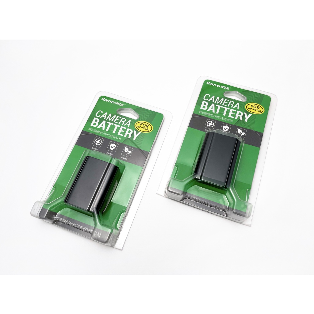 【福利品】llano 綠巨能NP-FZ100 For SONY 索尼副廠電池 (2顆)