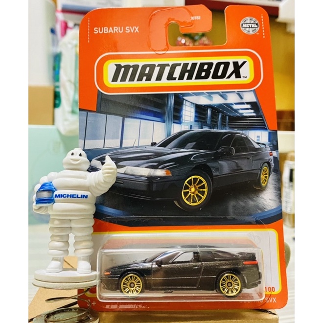 🔰現貨免運🔰美泰兒Matchbox火柴盒 Subaru svx 速霸陸 雙門限量黑色 金輪框🉑️自取