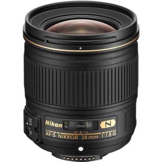 (台中柯達行）NIKON AFS Nikkor 28mm f1.8G 鏡頭 免運費💳