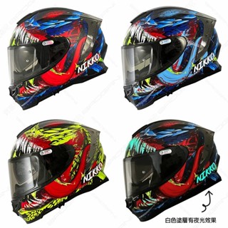 【NIKKO】N806 II Re暴君：夜厄魔 全罩 安全帽 雙鏡片《好禮任選1》