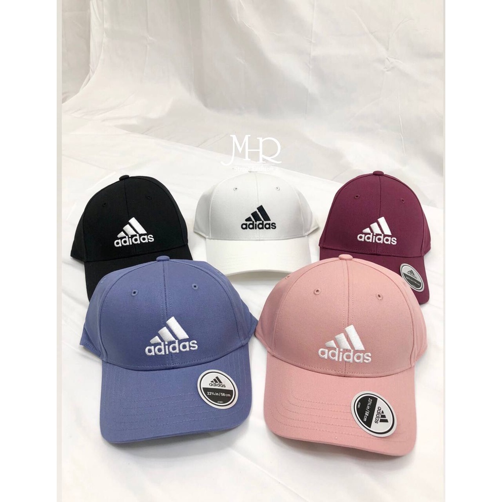 [MR.CH] ADIDASCAP電繡經典老帽 黑FK0891白FK0890粉HD7235藍H34474紅H34475