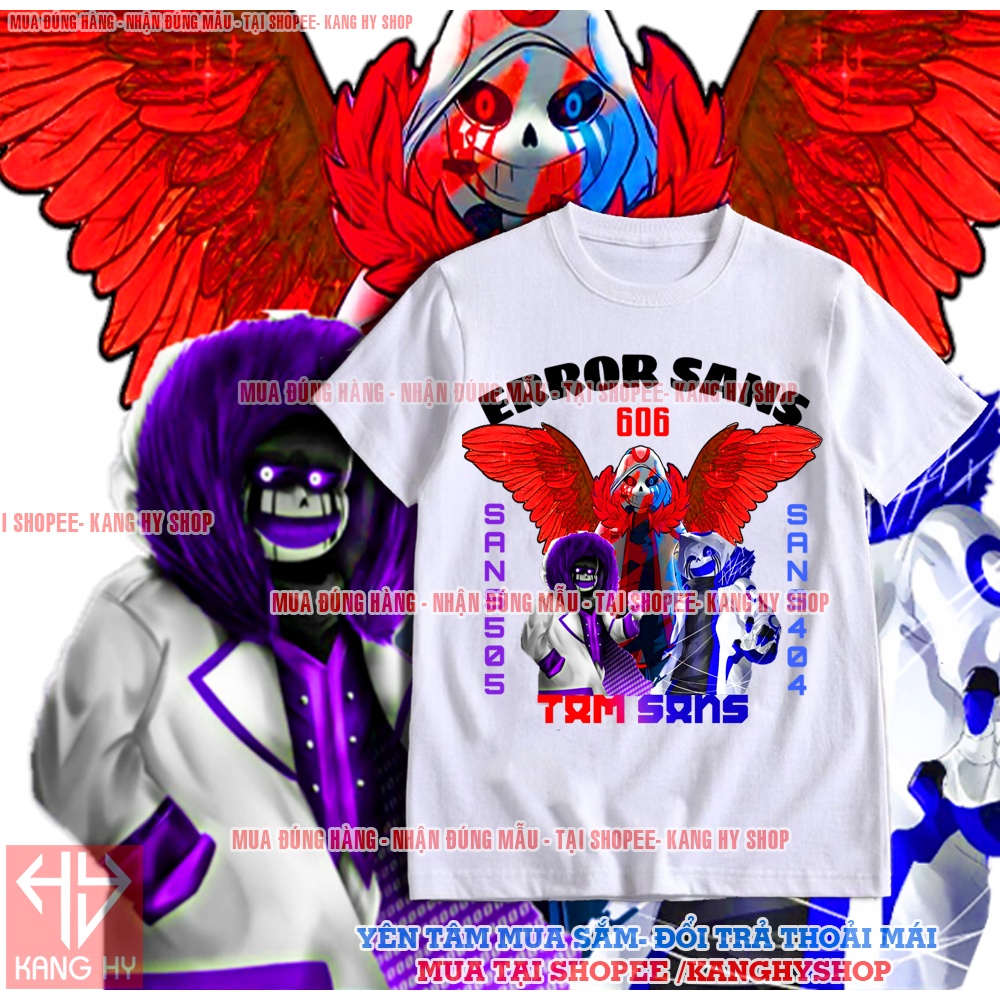 Error Sans 606 T 恤新款 3 Sans Cool Fabric F393 Kanghyshop