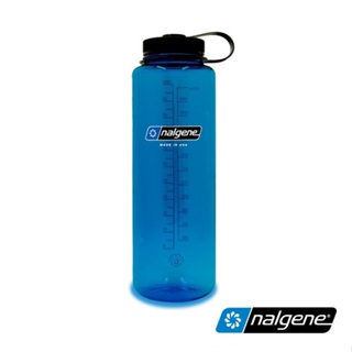 丹大戶外【Nalgene】寬嘴水壺1500cc/Tritan材質/防漏/耐用不含BPA/2020-0248灰藍