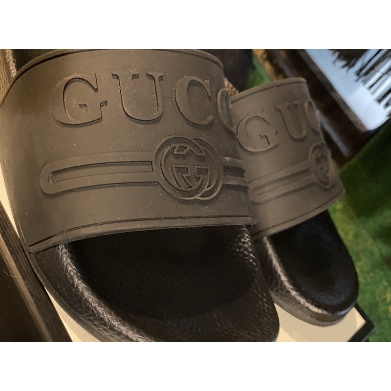 Gucci 橡膠拖鞋