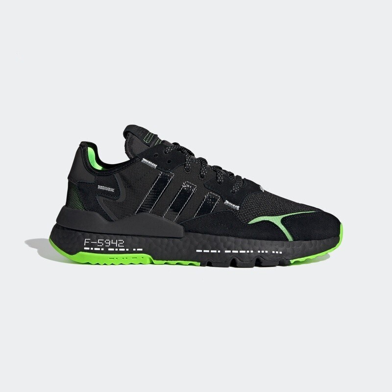 【小八】Adidas Nite Jogger Neon Glow 黑綠 H03249