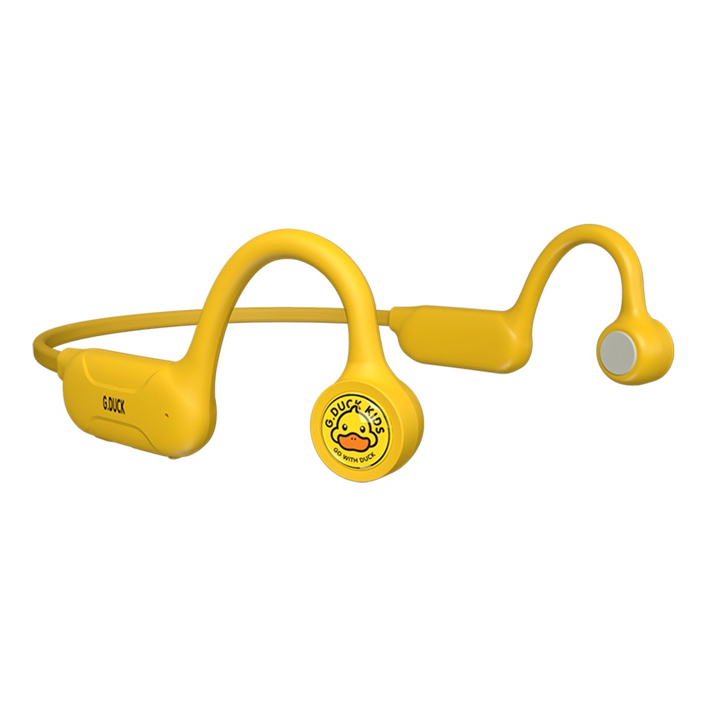 【Power Rider】G.Duck小黃鴨 Max3 空氣傳導兒童藍牙耳機 黃色 兒童藍牙耳機