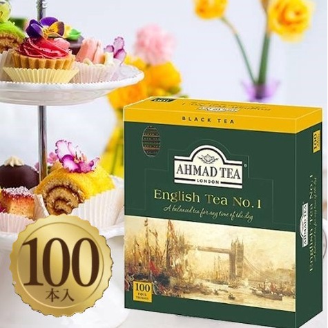 (代購) 英國 AHMAD TEA 亞曼茶 100入No.1英國茶 個包裝 🌳緣緣屋