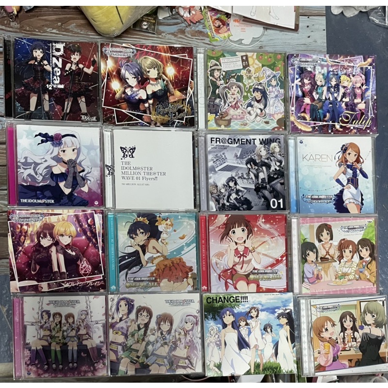 2/26特價（日版 中古）THE IDOLM@STER 各角色SOLO、各組合 CD 專輯 分售 偶像大師灰姑娘