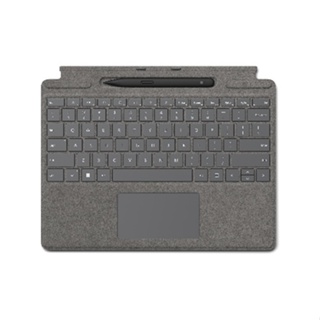 Microsoft 微軟 Surface Pro 8/9 特製版 專業鍵盤 白金(含充電槽+第2代超薄手寫筆) Pro