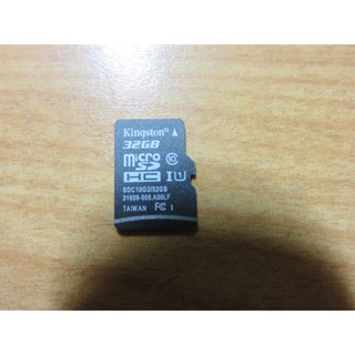 金士頓 KingSton SDHC 32G C10 microSD U1 直購價140