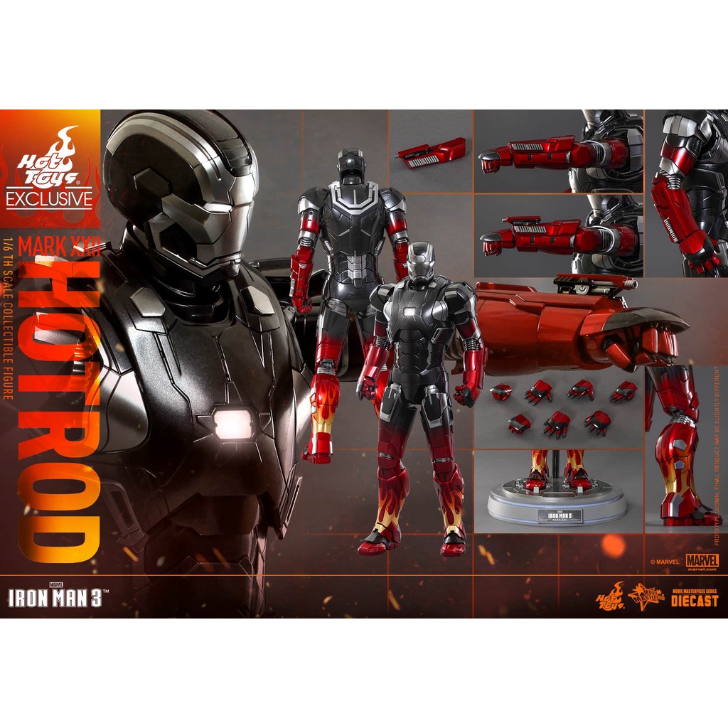 野獸國 Hot Toys MMS272D08 鋼鐵人 馬克22 火柱 限定 MMS272 非 MMS214 MMS331