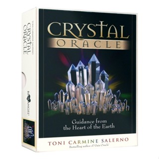 水晶神諭卡,贈中文翻譯｜ Crystal Oracle,透過指引卡吸收寶石與礦石的獨特智慧療癒訊息【左西購物網】