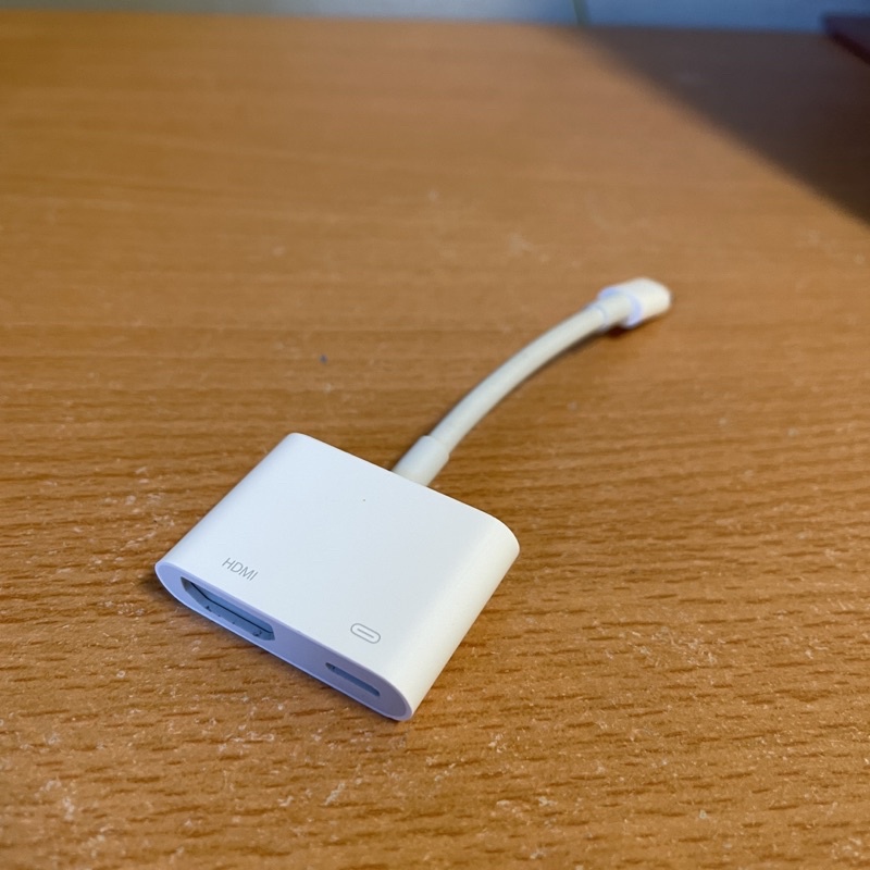 [二手］Apple 原廠Lightning 轉 HDMI Lightning 數位影音轉接器