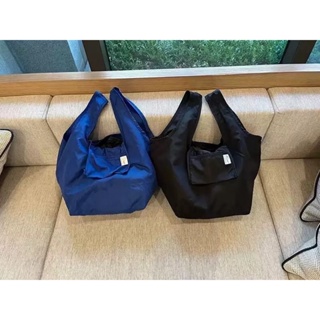 【 Flyer的旅行箱】全新現貨 出口日本簡約純色可折疊便攜背心袋/手提袋/環保袋/購物袋