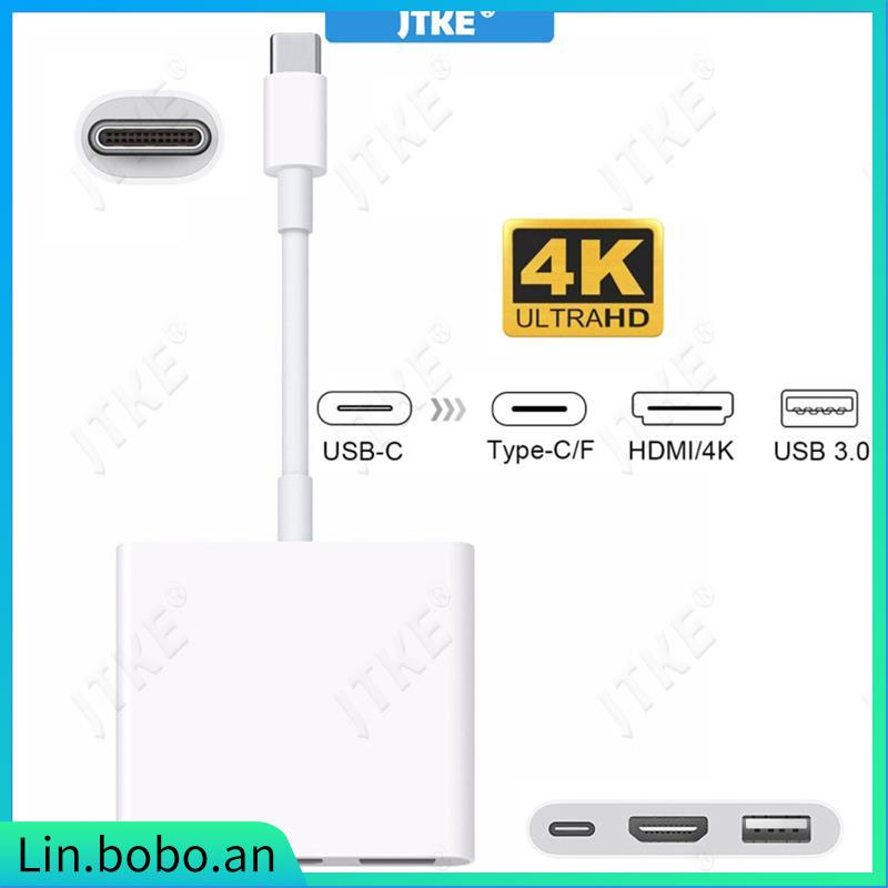 USB 3.1 Type C To HDMI USB 3.0 HUB USB-C multi-port Adapter