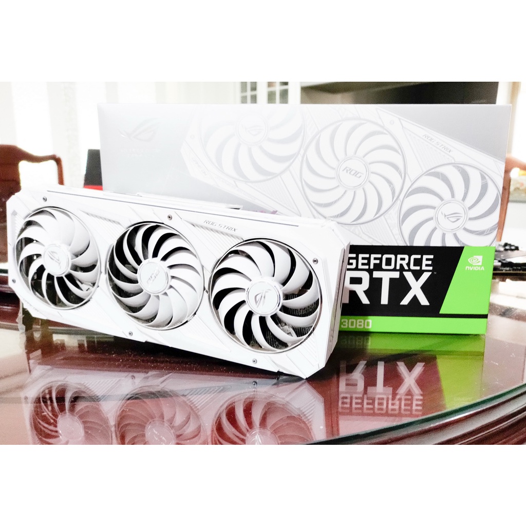 ASUS ROG STRIX RTX3080 O10G WHITE